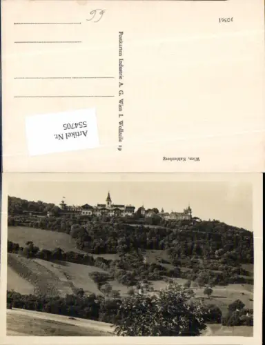 554705,Wien 19 Döbling Leopoldsberg Kahlenberg