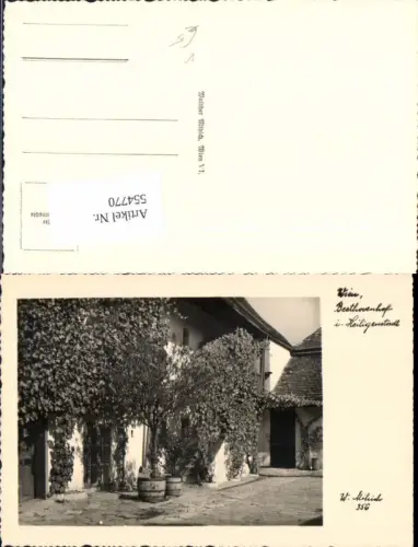 554770,Wien Döbling Beethovenhof Heiligenstadt pub W. Mihich 356
