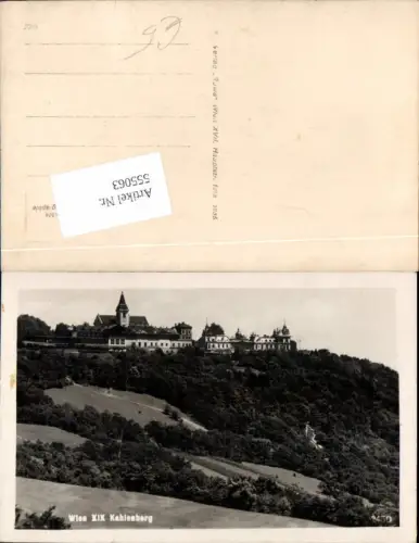 555063,Wien Döbling Leopoldsberg Kahlenberg