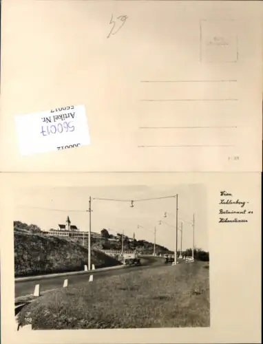 560017,Wien Döbling Kahlenberg Leopoldsberg Oldtimer Auto Höhenstrasse