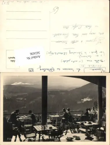 565436,Wien Döbling Kahlenberg Terrasse Kobenzl