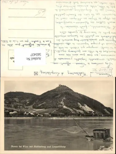 565437,Wien Döbling Donau Kahlenberg Leopoldsberg