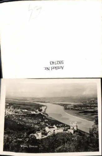 592743,Foto Wien Döbling Leopoldsberg Donau Vienna