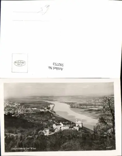 592753,Foto Ak Wien Döbling Leopoldsberg Vienna