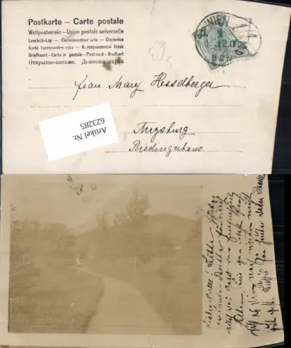 623285,tolle Foto-AK Wien Döbling 1903