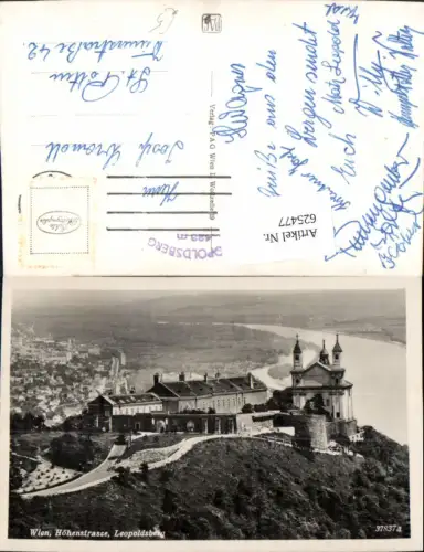625477,Foto Ak Wien Vienna Döbling Höhenstrasse Leopoldsberg
