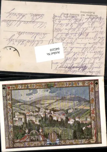 645310,tolle Künstler AK G. F. Schüle Wien Döbling Grinzing Kobenzl Kahlenberg