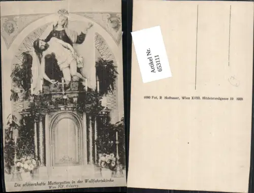 653111,Wien Döbling Grinzing Kirche Innen