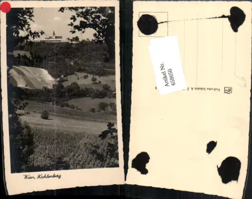 658650,Foto Ak Wien Vienna Döbling Kahlenberg