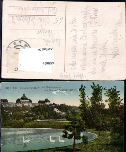 680638 Wien Döbling Türkenschanzpark Krankenhaus