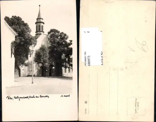 680973 Wien Döbling Heiligenstadt Kirche am Pfarrplatz pub H. Markl