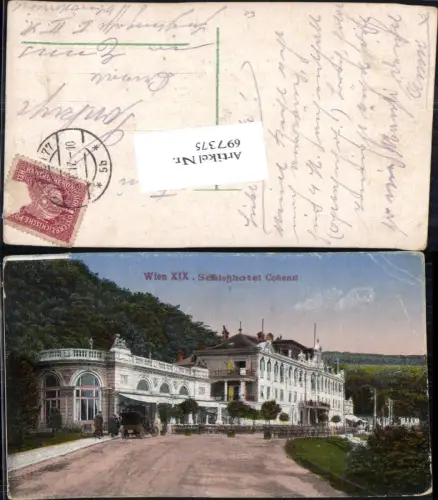 697375 Wien Döbling Schlosshotel Cobenzl Kobenzl gel Enns