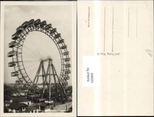 102069,Wien Leopoldstadt Volksprater Riesenrad