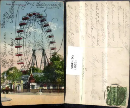 150591,Wien Leopoldstadt Prater Riesenrad 1914