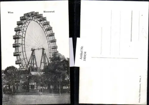 180454,Wien 2 Riesenrad Prater