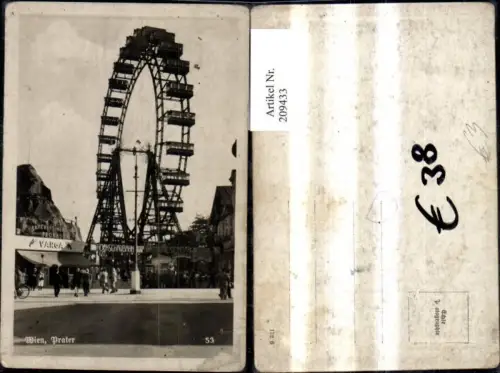209433,Leopoldstadt Prater Riesenrad Personen