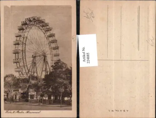 224885,Wien Leopoldstadt Prater Riesenrad