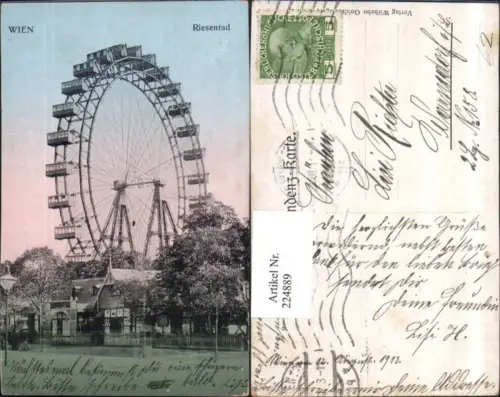224889,Wien Leopoldstadt Prater Riesenrad