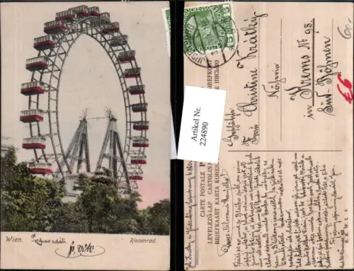 224890,Wien Leopoldstadt Prater Riesenrad
