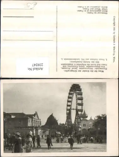 239247,Wien Leopoldstadt Riesenrad im Prater