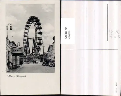 239254,Wien Leopoldstadt Prater Riesenrad Ton-Kino