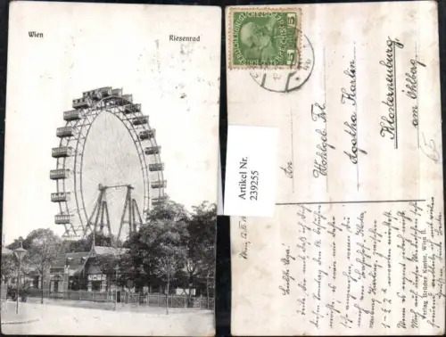 239255,Wien Leopoldstadt Prater Riesenrad
