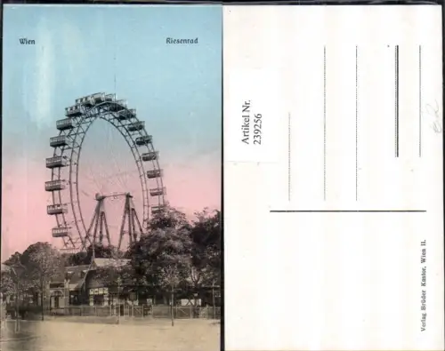 239256,Wien Leopoldstadt Prater Riesenrad