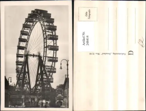 248414,Wien Leopoldstadt Prater Riesenrad
