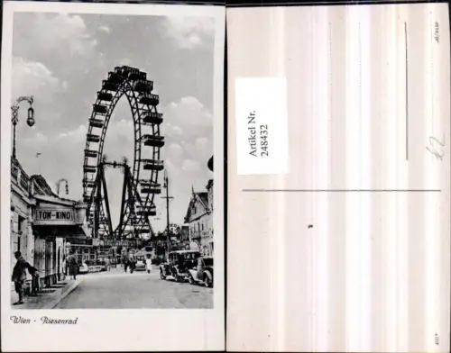 248432,Wien Leopoldstadt Prater Riesenrad Ton-Kino