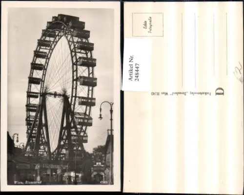 248447,Wien Leopoldstadt Prater Riesenrad