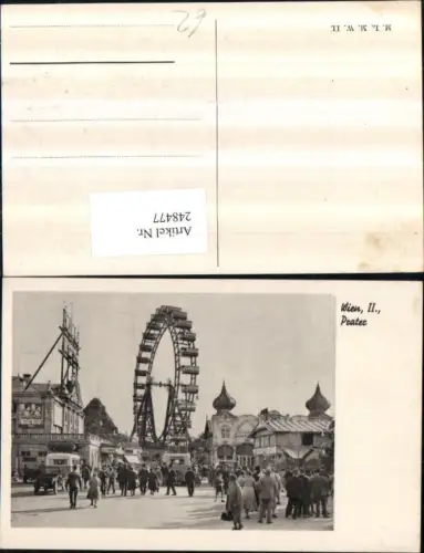 248477,Wien Leopoldstadt Prater Riesenrad u. Kino