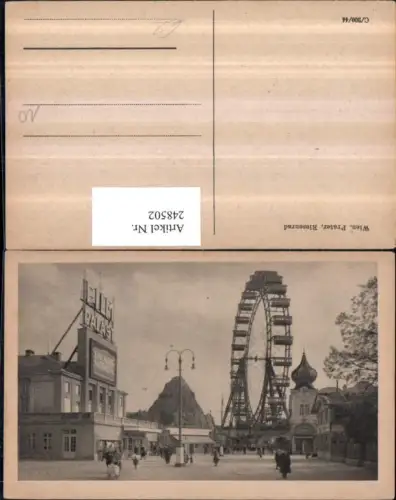248502,Wien Leopoldstadt Prater Riesenrad u. Kino Film Palast