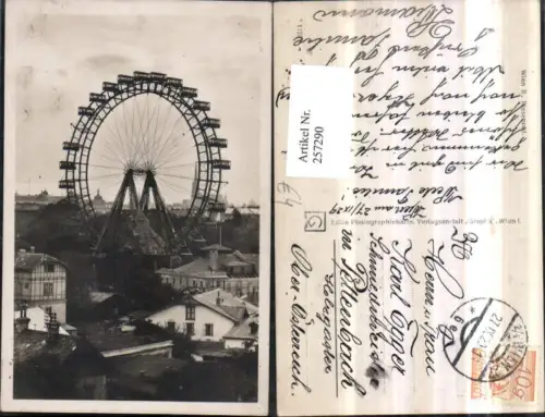 257290,Wien Leopoldstadt Prater Riesenrad