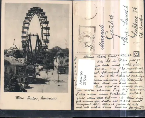 257294,Wien Leopoldstadt Prater Riesenrad