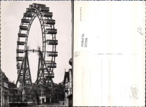 257296,Wien Leopoldstadt Prater Riesenrad