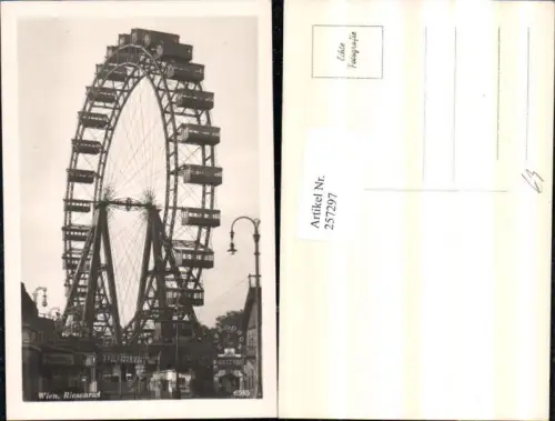 257297,Wien Leopoldstadt Prater Riesenrad