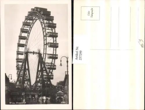 257299,Wien Leopoldstadt Prater Riesenrad