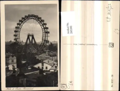 285392,Wien Leopoldstadt Prater Riesenrad