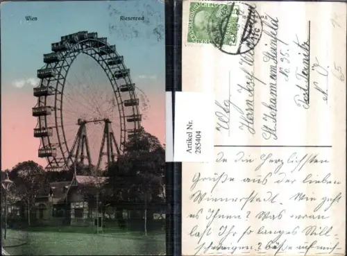 285404,Wien Leopoldstadt Prater Riesenrad