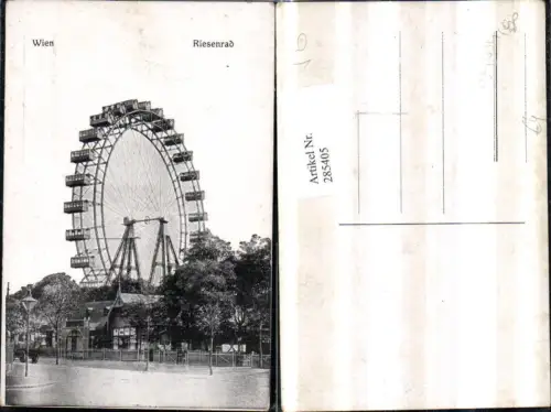 285405,Wien Leopoldstadt Prater Riesenrad