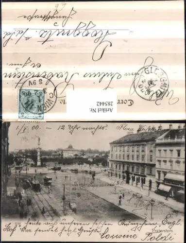 285442,Wien Leopoldstadt Praterstern Tegetthoff-Monument