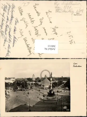 368113,Wien Leopoldstadt Praterstern Tegetthoff-Monument Riesenrad Kino