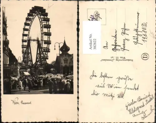 382822,Wien Leopoldstadt Prater Riesenrad