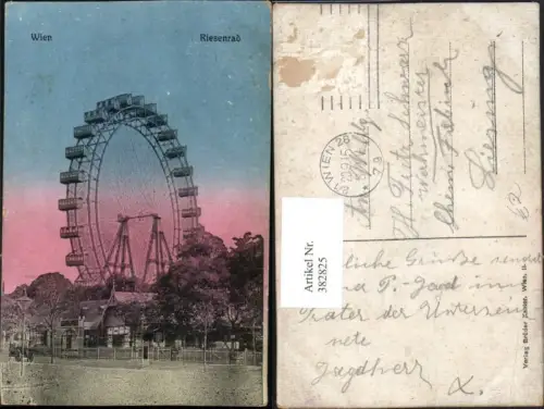 382825,Wien Leopoldstadt Prater Riesenrad