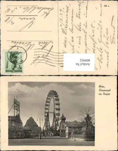 409952,Wien Leopoldstadt Prater Riesenrad