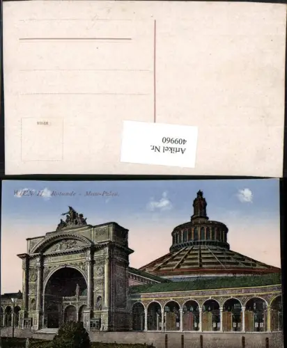 409960,Wien Leopoldstadt Prater Rotunde Messe-Palast