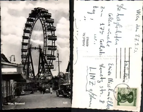 409965,Wien Leopoldstadt Prater Riesenrad