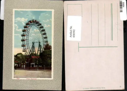 438592,Wien Leopoldstadt Prater Riesenrad Passepartout