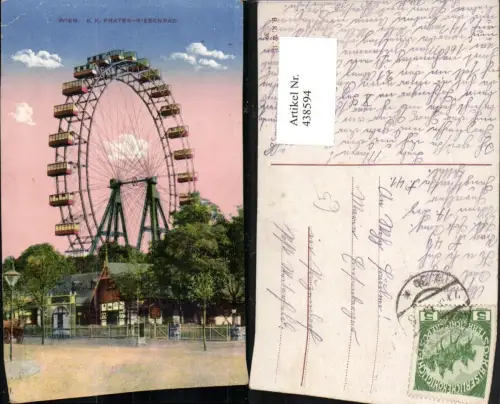 438594,Wien Leopoldstadt Prater Riesenrad