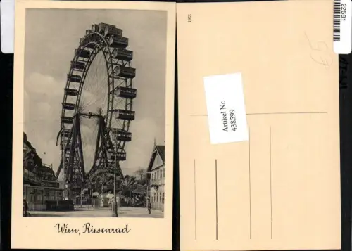 438599,Wien Leopoldstadt Prater Riesenrad